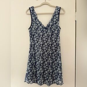 Forever 21 Blue Floral Dress